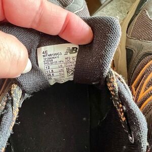 New Balance men’s 481 shoes. Barely worn